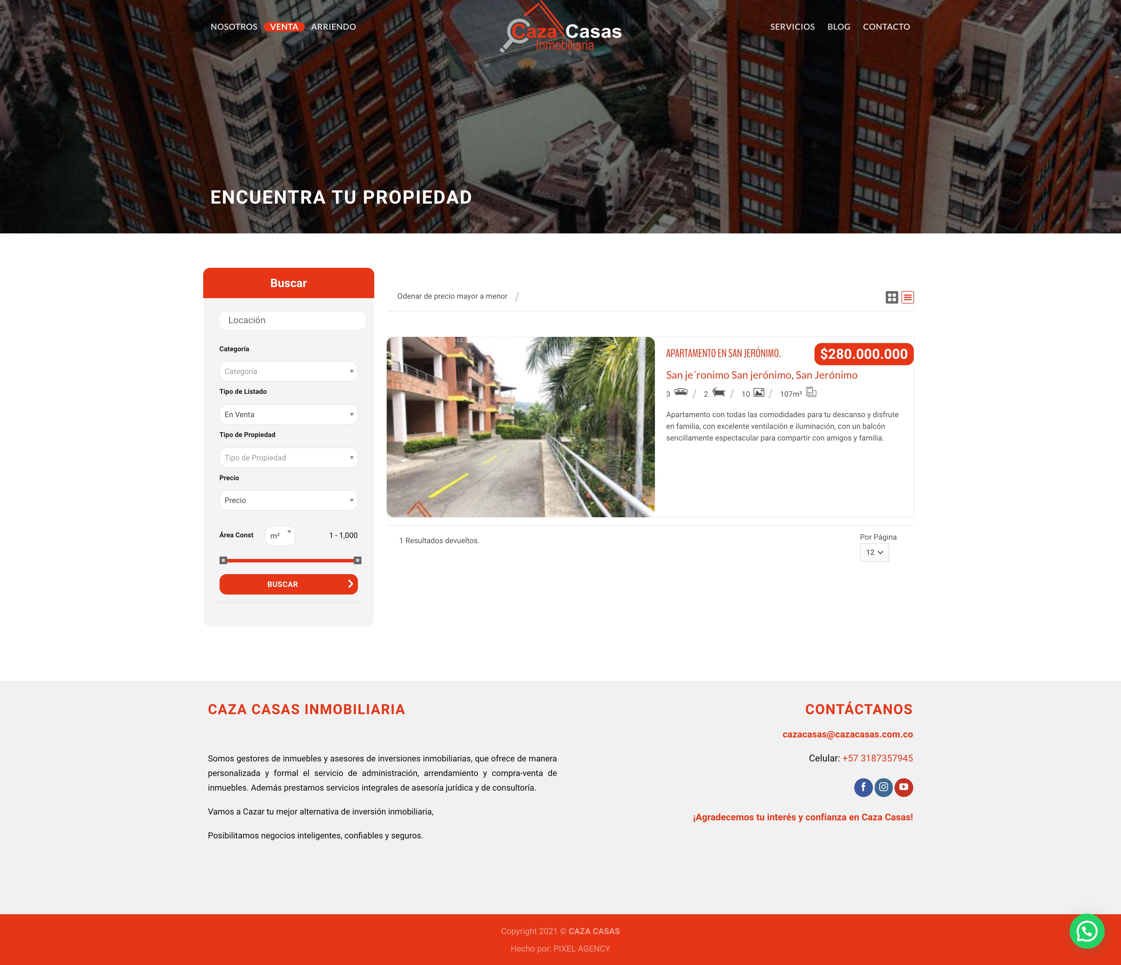 Caza casas